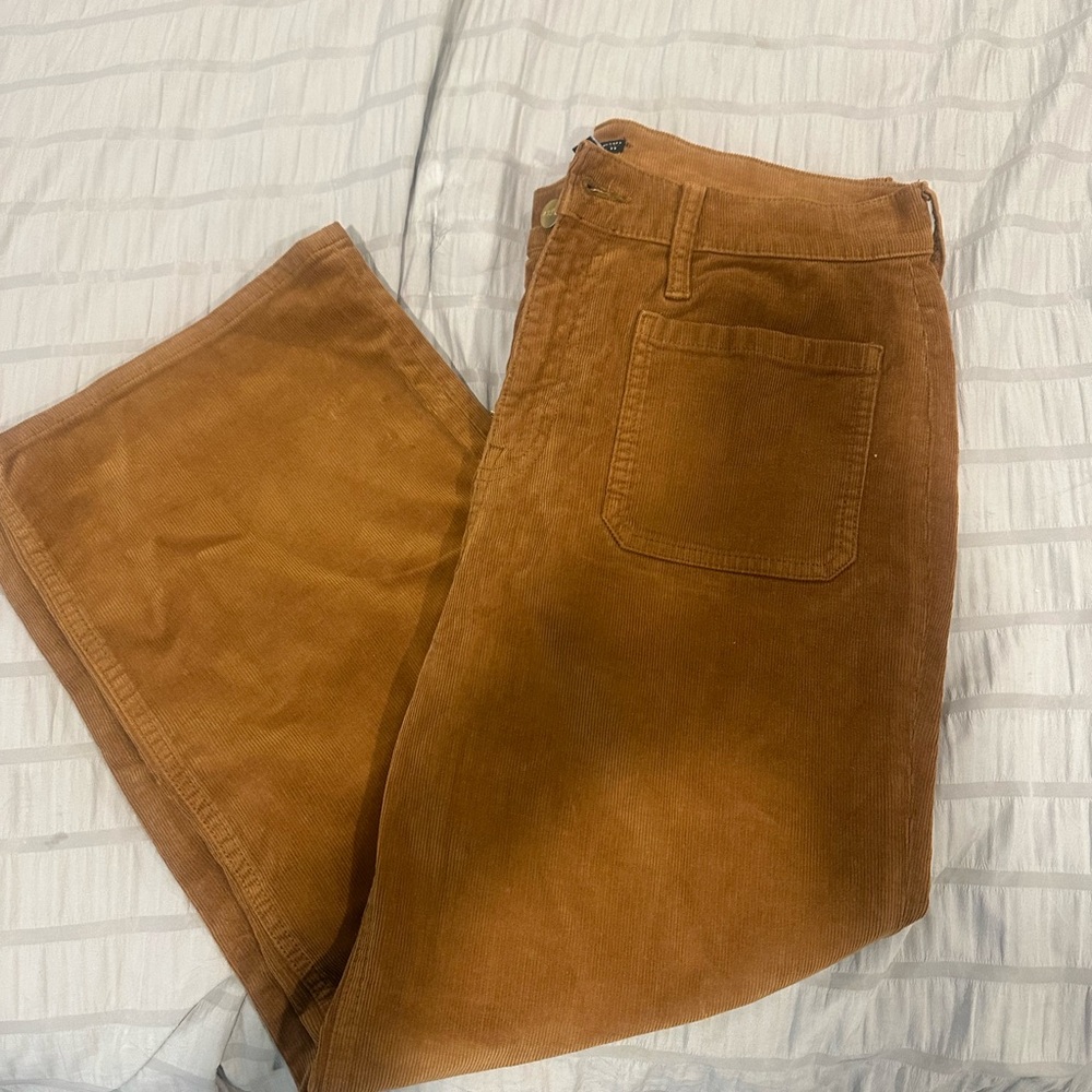J. Crew Tan Corduroy Trousers